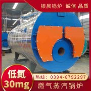 WNS20-1.25-QY天然气蒸汽锅炉银晨锅炉厂