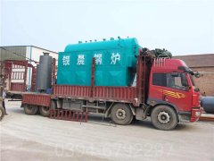 陕西1.5吨天然气热水锅炉