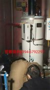 10万大卡燃气热水锅炉安装现场